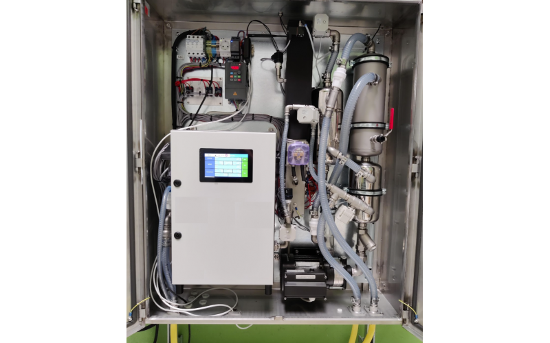 Motorbetriebener Edelstahl-Kugelhahn f&uuml;r die Wasseraufbereitung