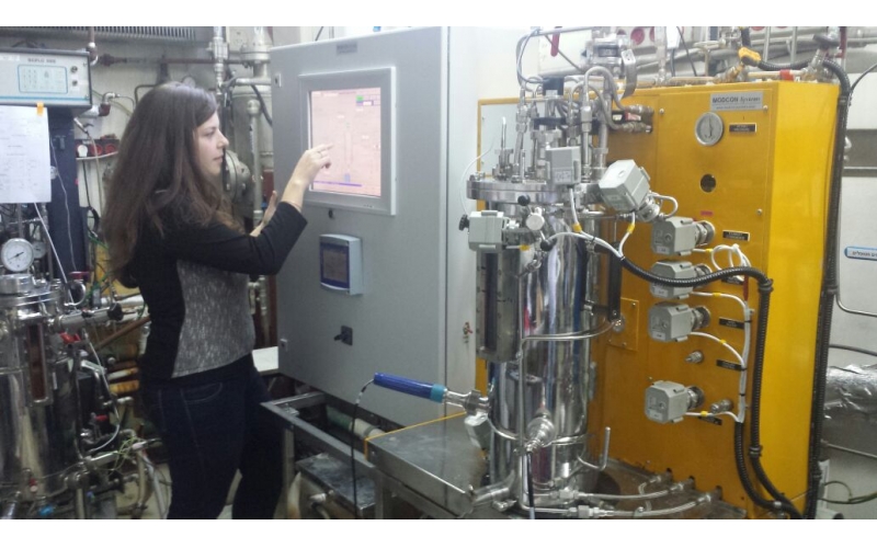 Edelstahl-Kugelhahn f&uuml;r biotechnologische Reaktoren